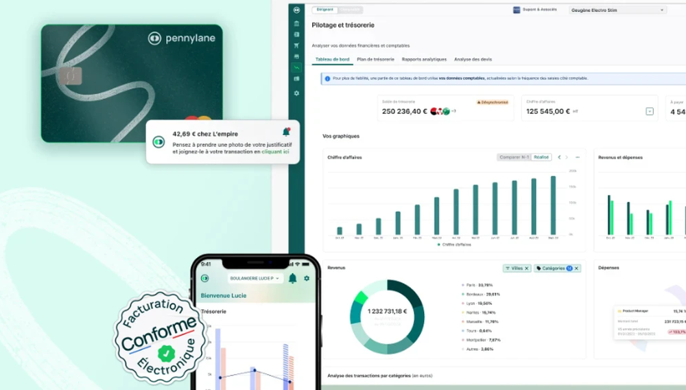 Pennylane, notre nouvel outil de production comptable connecté à nos clients